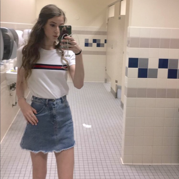 2/$15 • BRANDY MELVILLE DENIM SKIRT - Picture 1 of 6